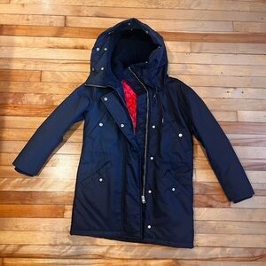 JCrew Perfect Winter Faux Fur Parka (fur not included)